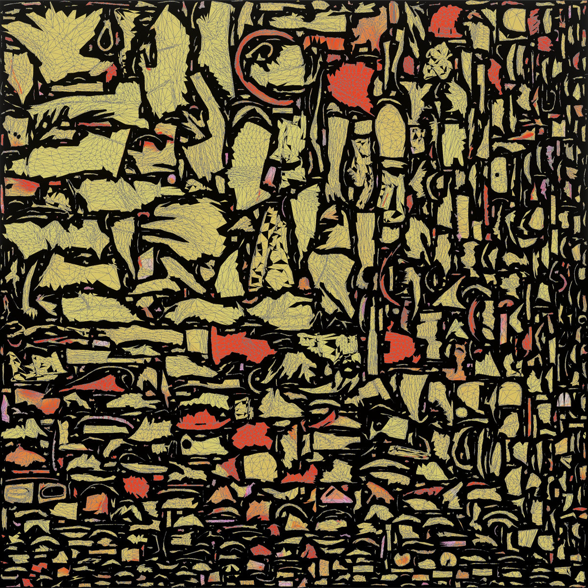 Construction Worker Woman 98 - UV layout, metallic roughness map