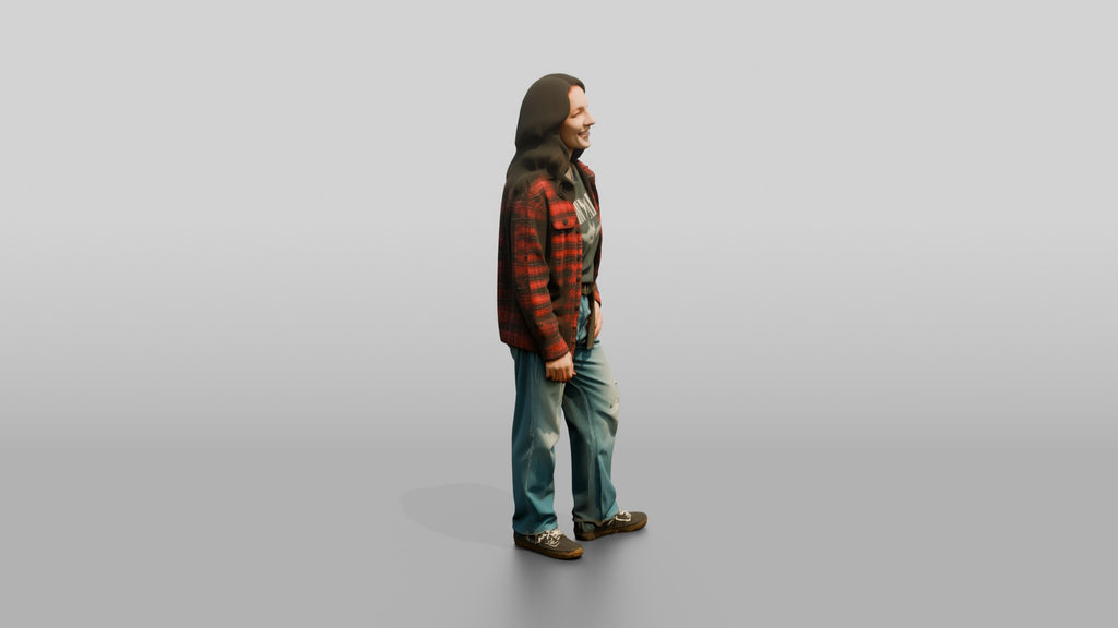 Grunge Skater Woman 08