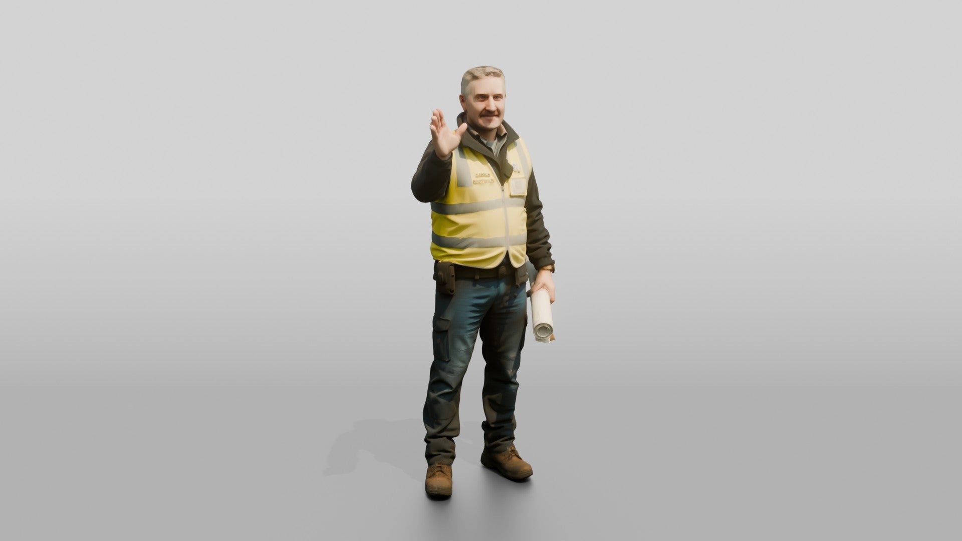 Construction Worker Man 92