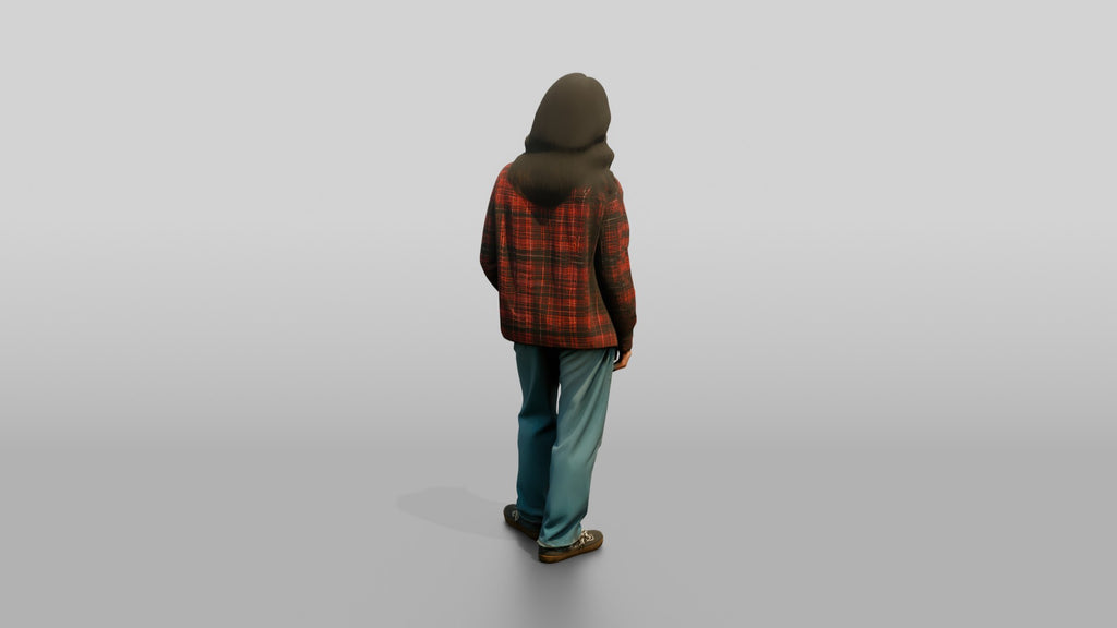 Grunge Skater Woman 08