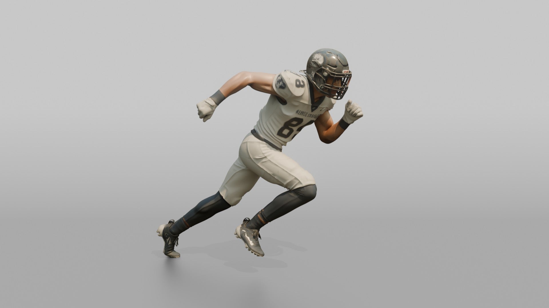 Wide Receiver Exploding Off the Line