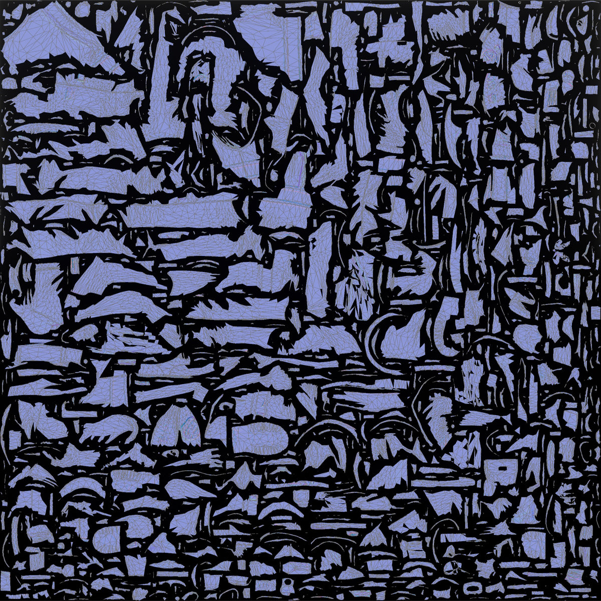 Construction Worker Man 46 - UV layout, normal map