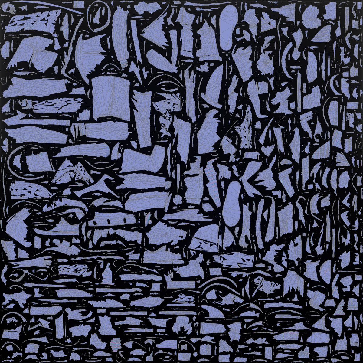 Daughter Carrying A Butterfly Net Over One Shoulder - UV layout, normal map