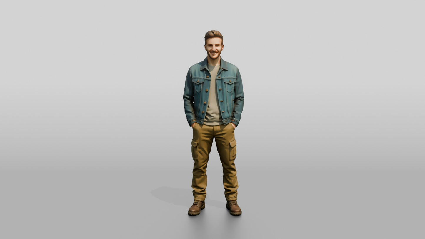 Denim Workwear Man 01
