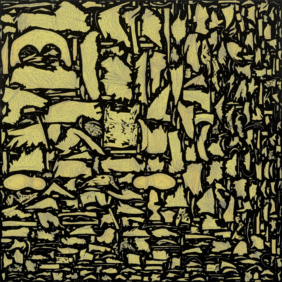 Senior Black Woman Barista Smiling Warmly - UV layout, metallic roughness map