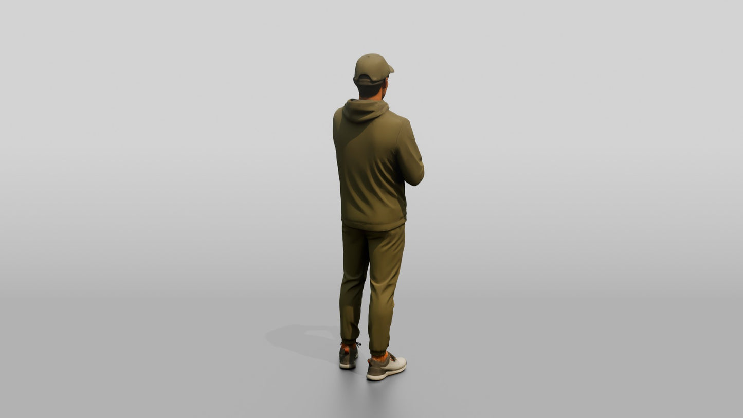 Sporty Athleisure Man 05