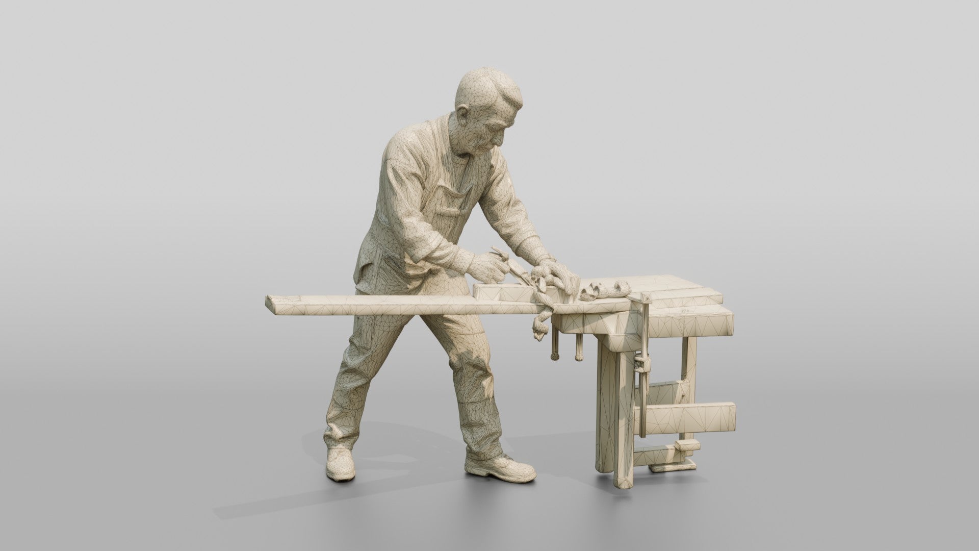 Construction Worker Man 50