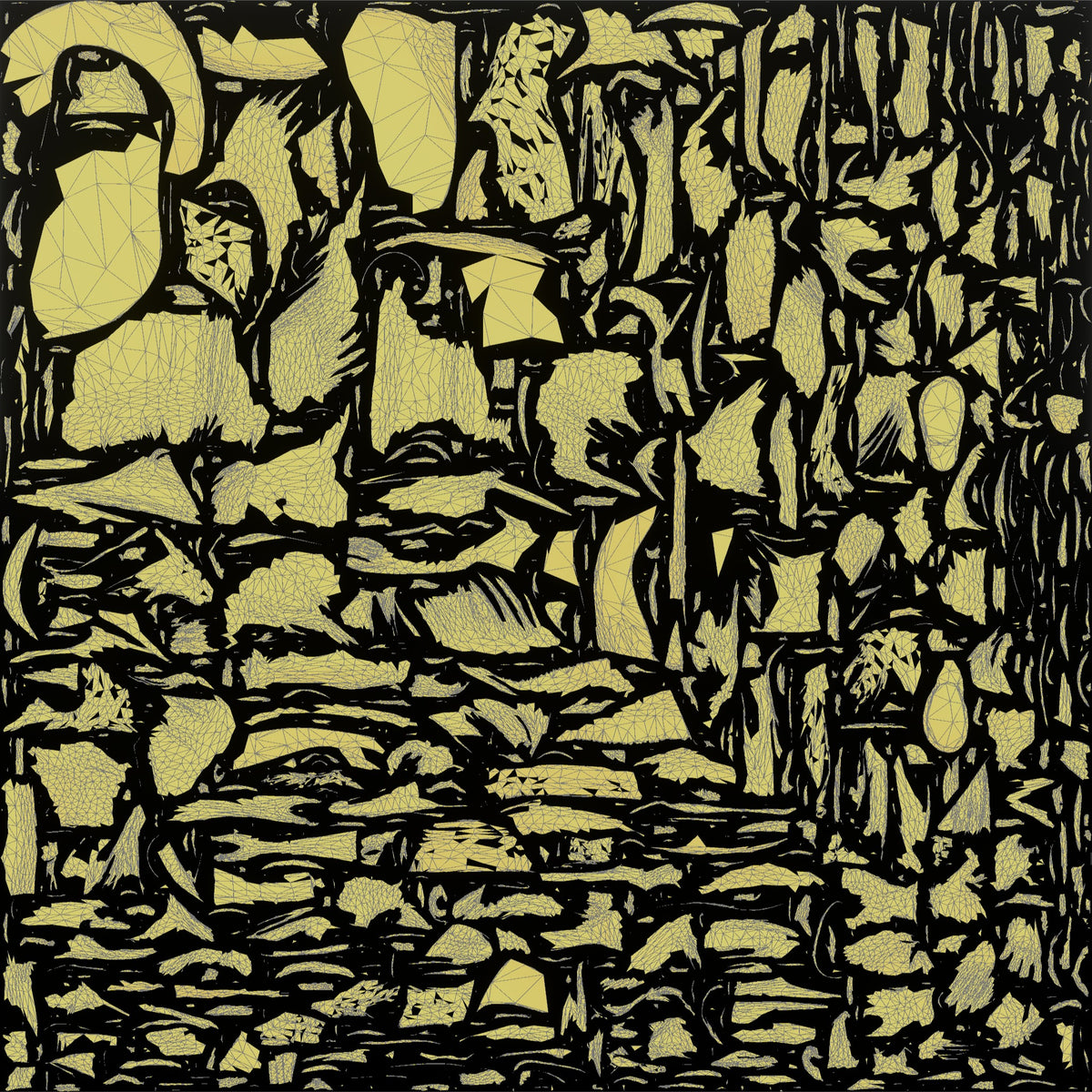 Homeless Woman Looking Dazed While Sitting Low to the Ground - UV layout, metallic roughness map