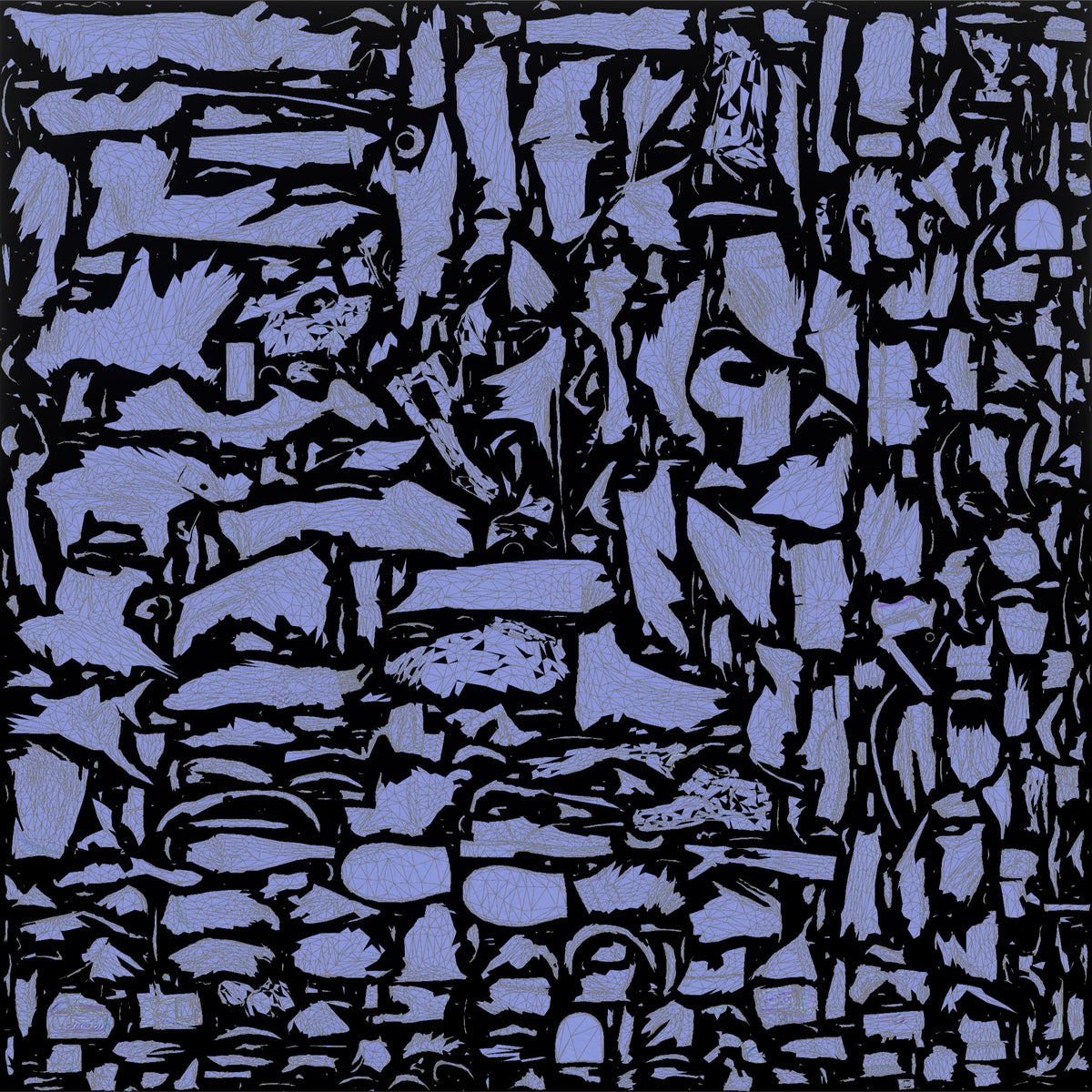 Mechanic Holding an Impact Driver - UV layout, normal map