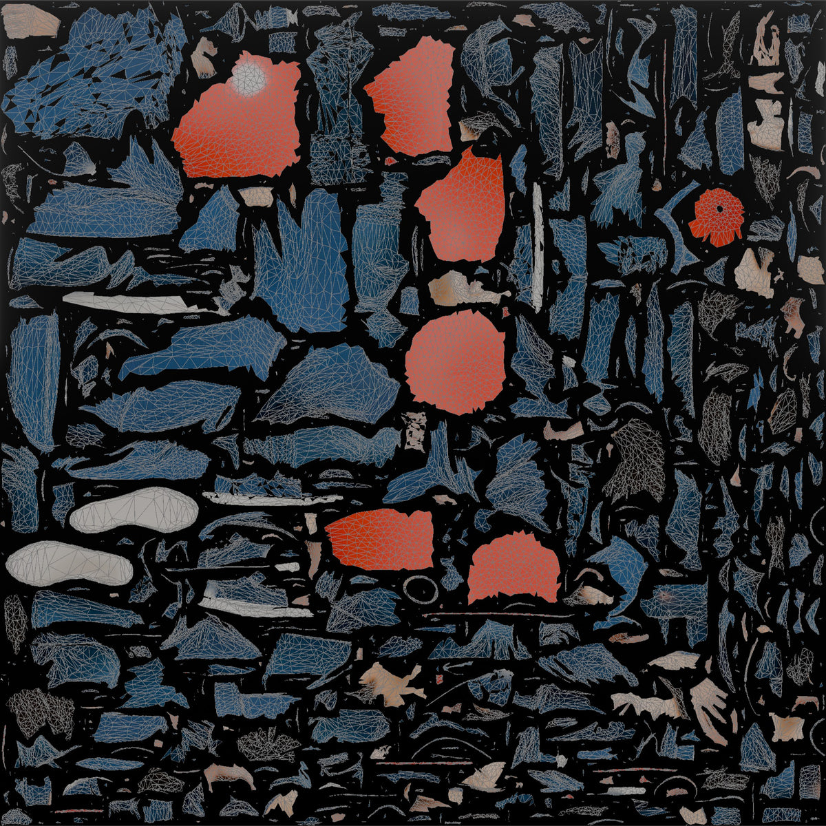 Son Holding A Red Balloon By Its String - UV layout, base color map