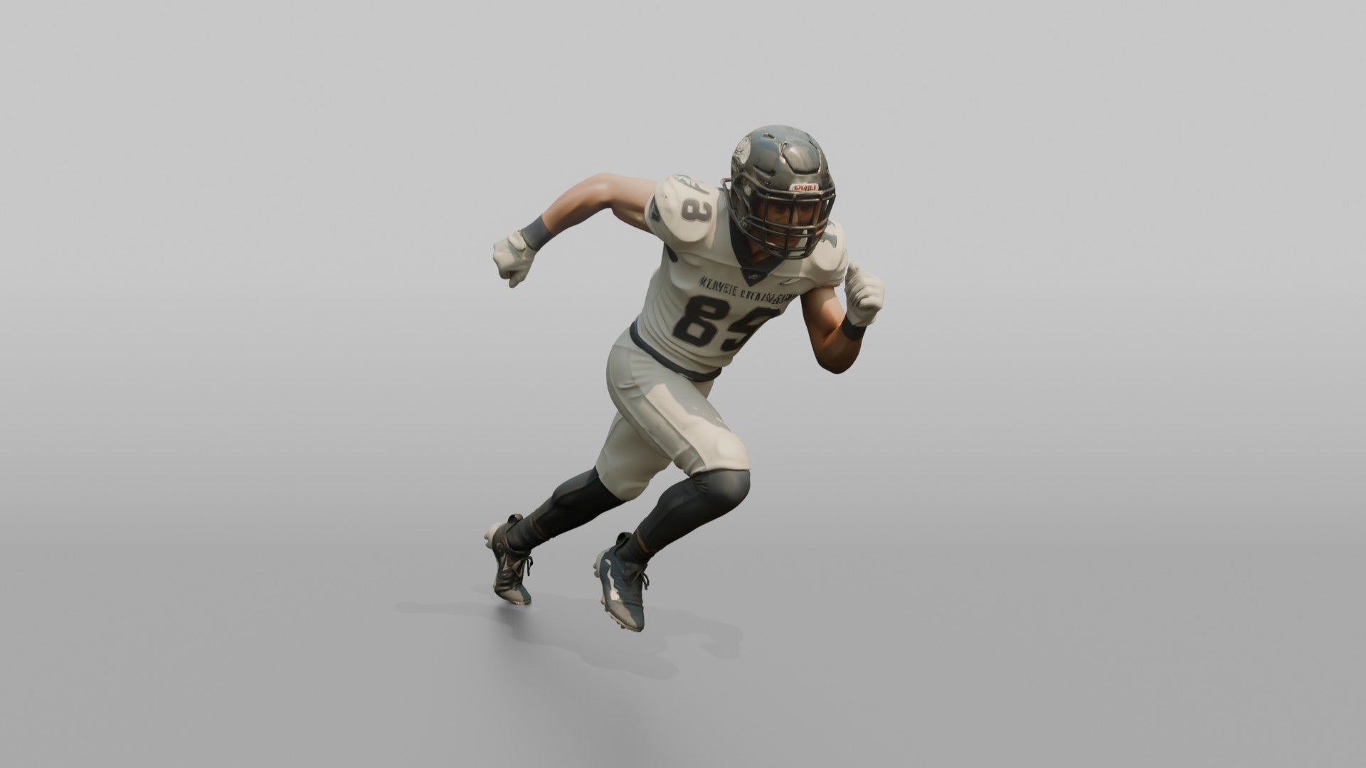 Wide Receiver Exploding Off the Line