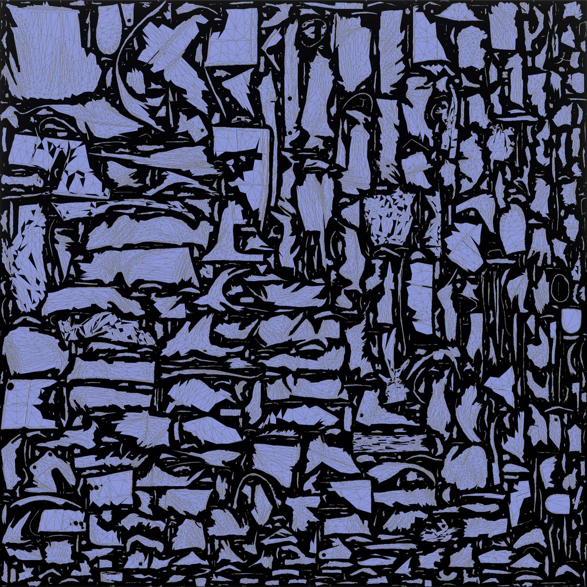 White Man in Waxed Jacket Checking a Map - UV layout, normal map