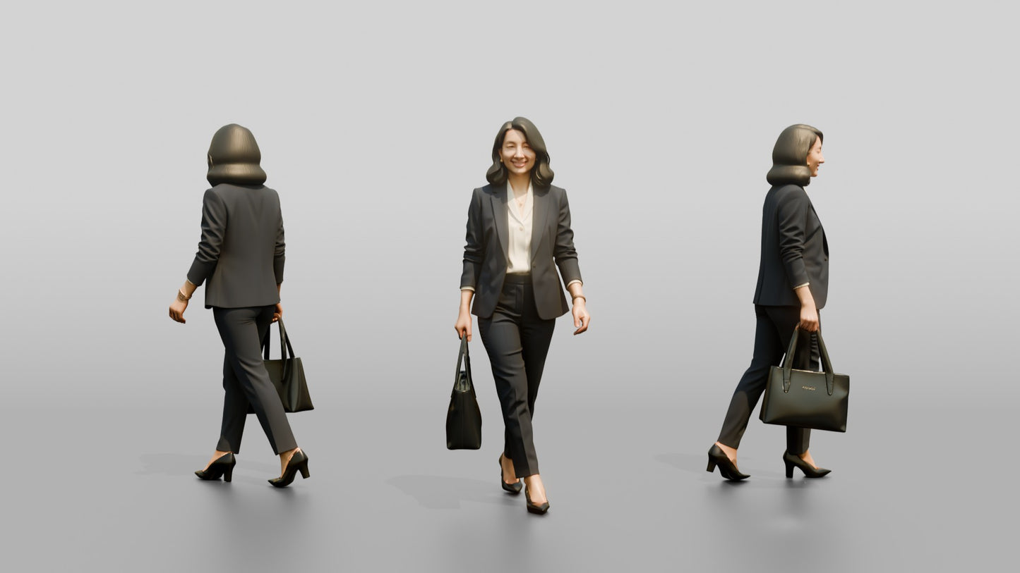 Businesswoman Standing in a Boardroom