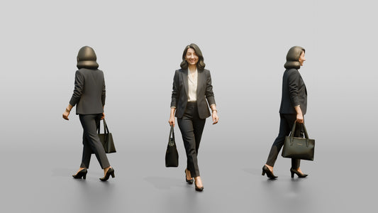 Businesswoman Standing in a Boardroom