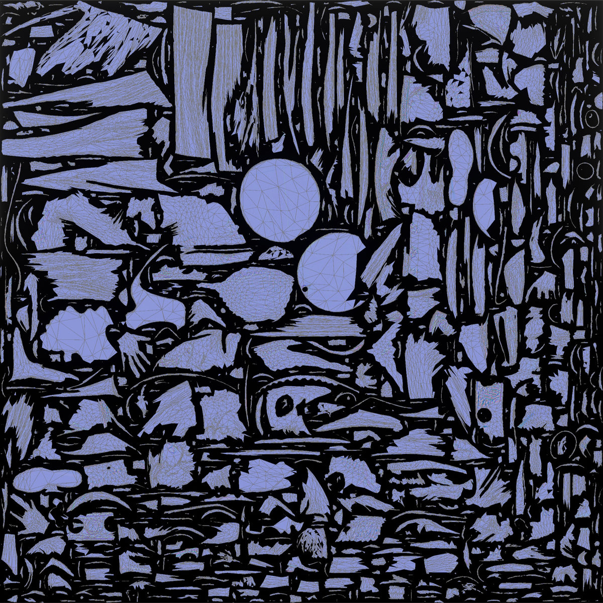 Tambourine Singer Striking Frame Drum - UV layout, normal map
