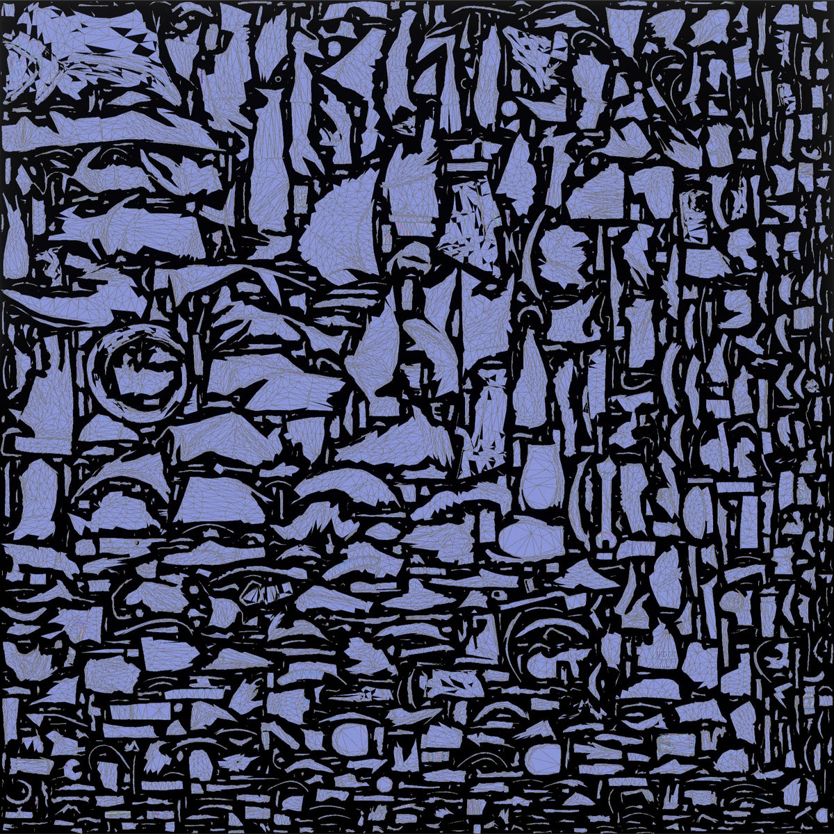 Construction Worker Man 83 - UV layout, normal map
