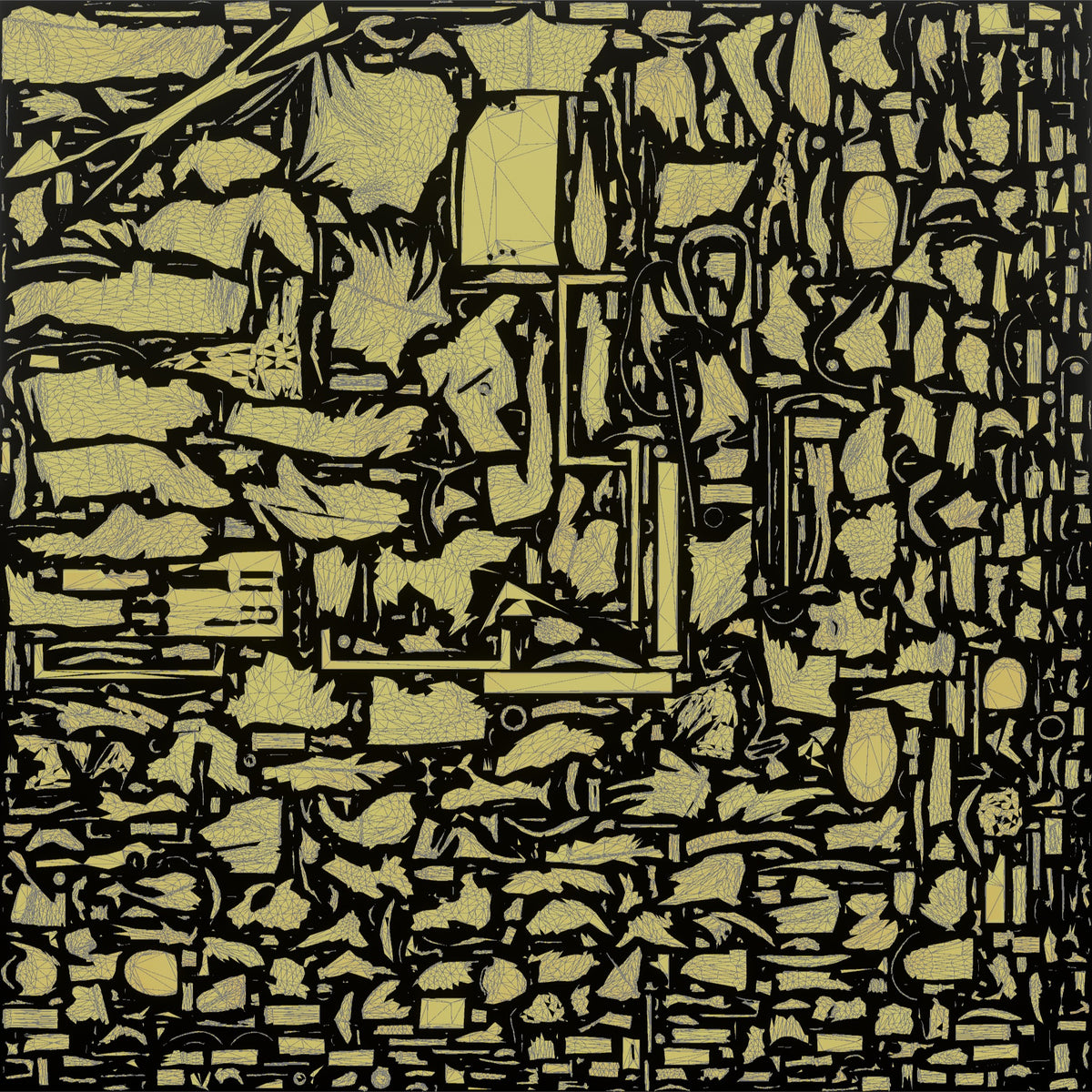 Housekeeping Staff Man Carrying A Tray Of Toiletries - UV layout, metallic roughness map