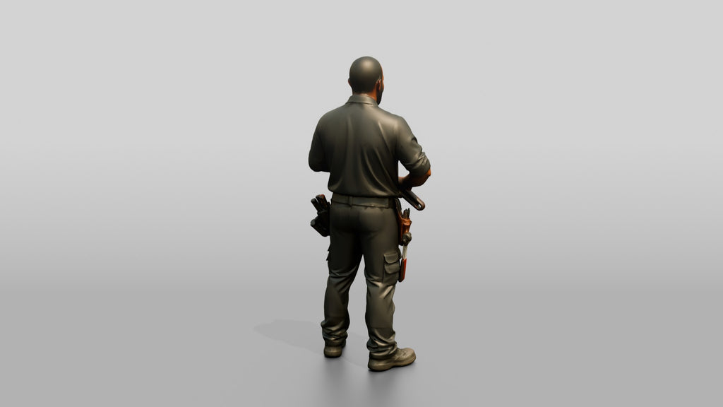 Construction Worker Man 93