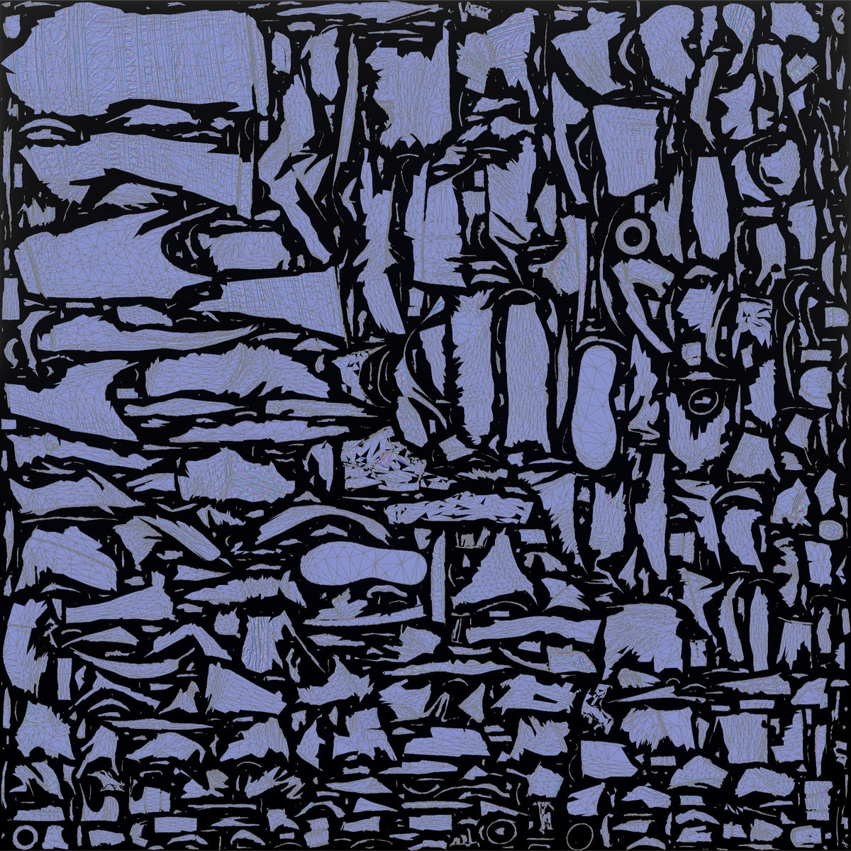 Patron Man Wearing Colorful Streetwear Layers, Mid-laugh, Holding A Drink - UV layout, normal map
