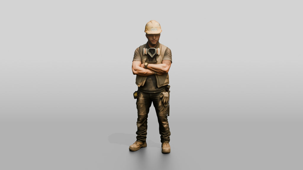 Construction Worker Man 91