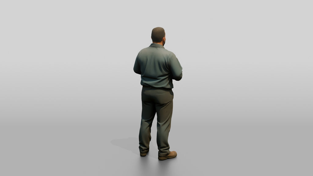 Mechanic Holding a New Air Filter