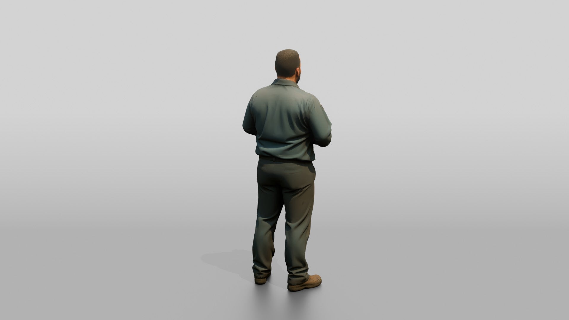 Mechanic Holding a New Air Filter