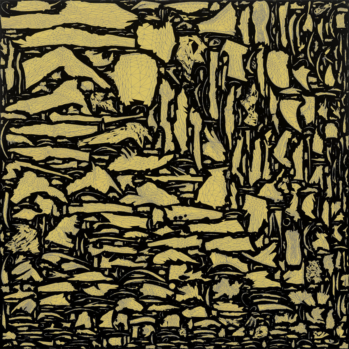 Athletic Young Moroccan Man Stretching Before a Run - UV layout, metallic roughness map