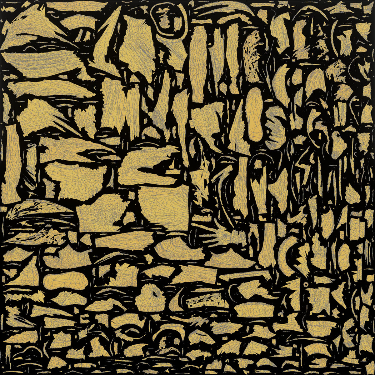 Man Wiping Salt Water From Collarbone - UV layout, metallic roughness map