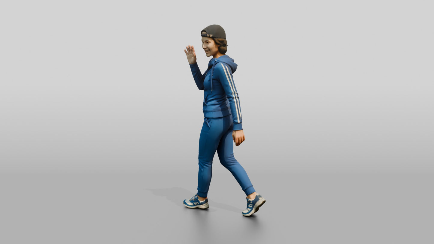 Sporty Athleisure Woman 10