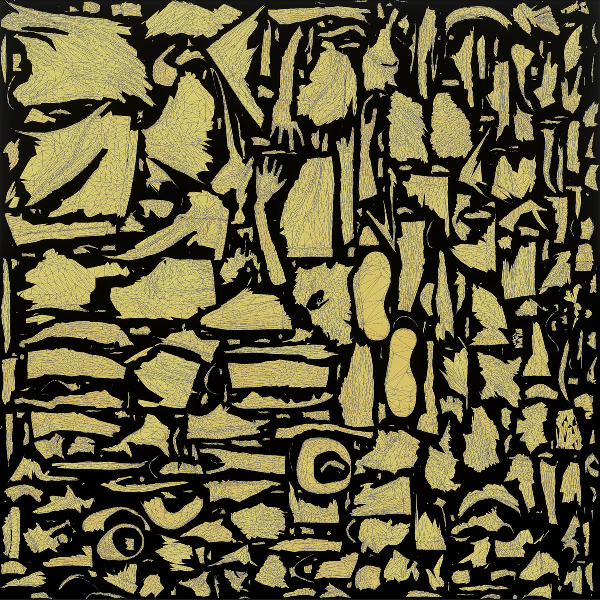 Smiling Boy Waving Hello - UV layout, metallic roughness map