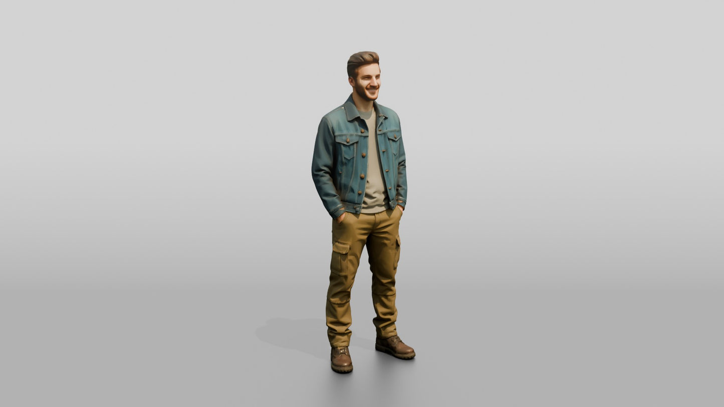 Denim Workwear Man 01