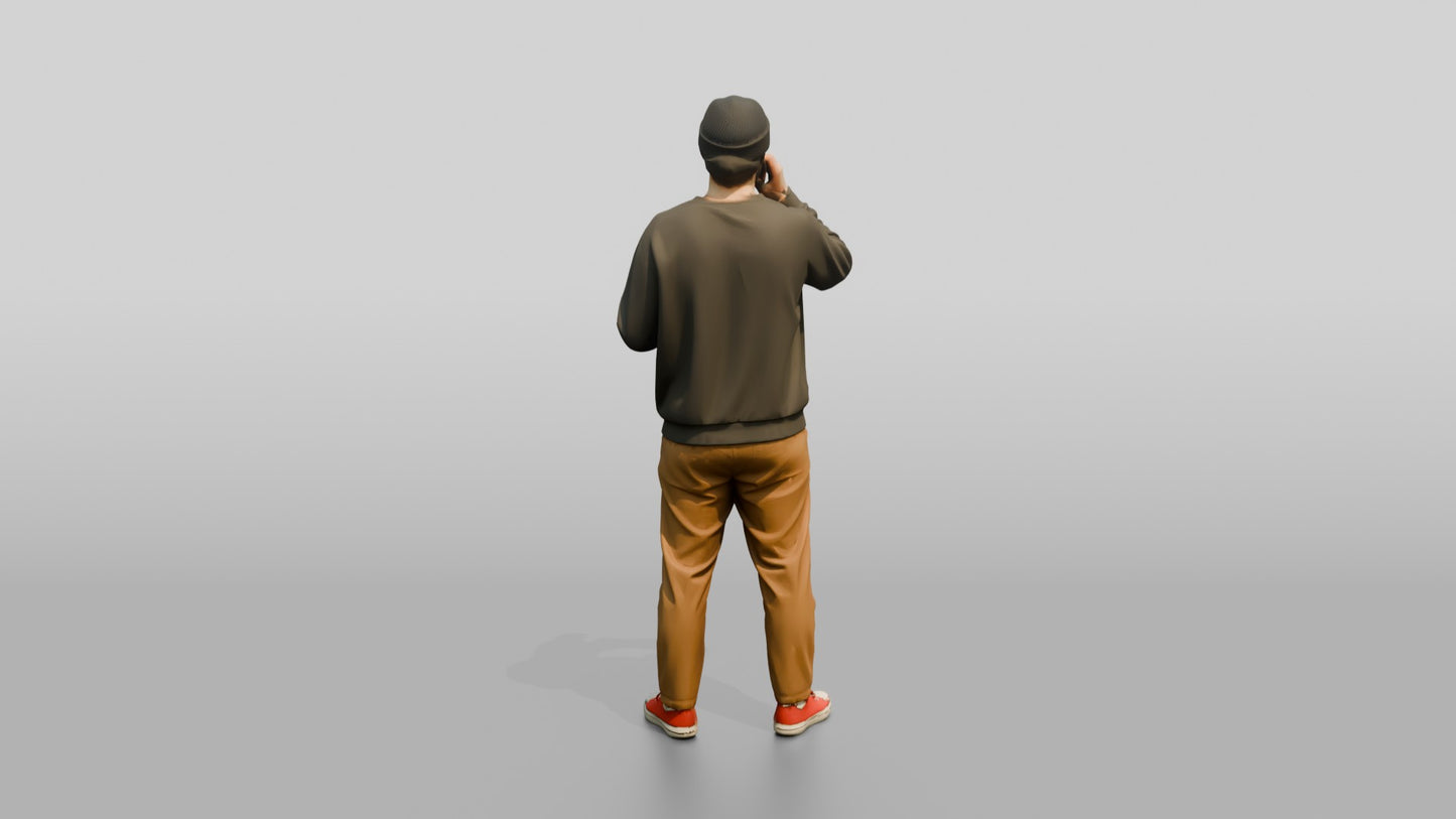 Casual Student Urban Creative Man 03