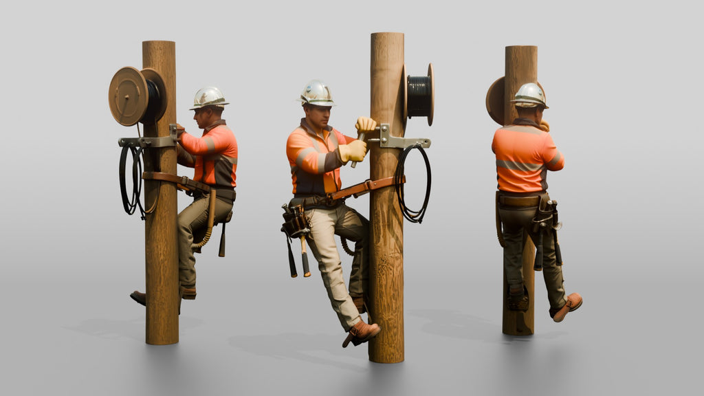 Construction Worker Man 35