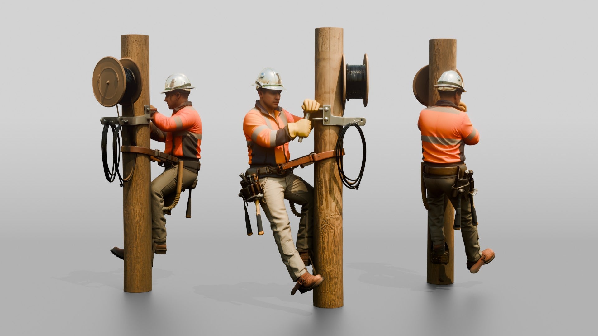 Construction Worker Man 35