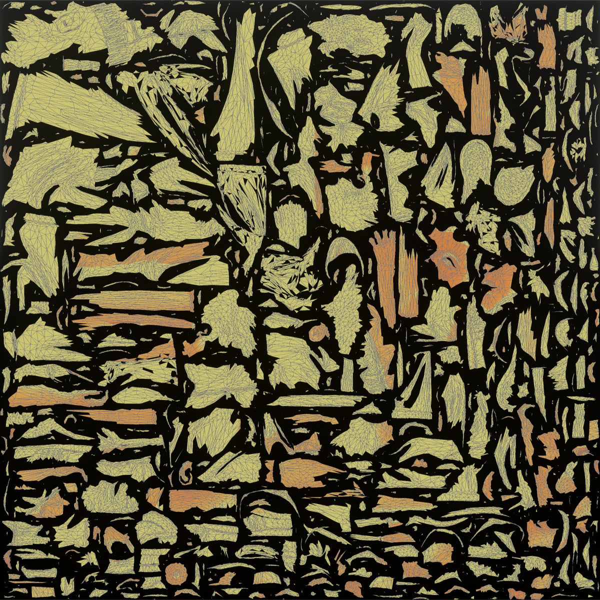 Son Holding A Baseball Bat Resting On His Shoulder - UV layout, metallic roughness map