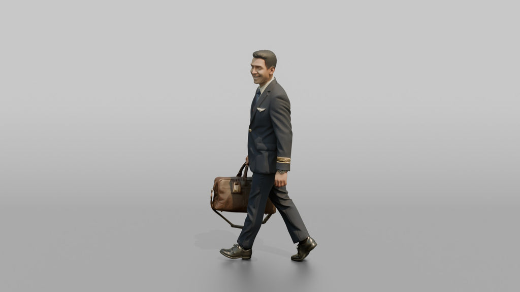 Black Flight Attendant Closing an Overhead Bin