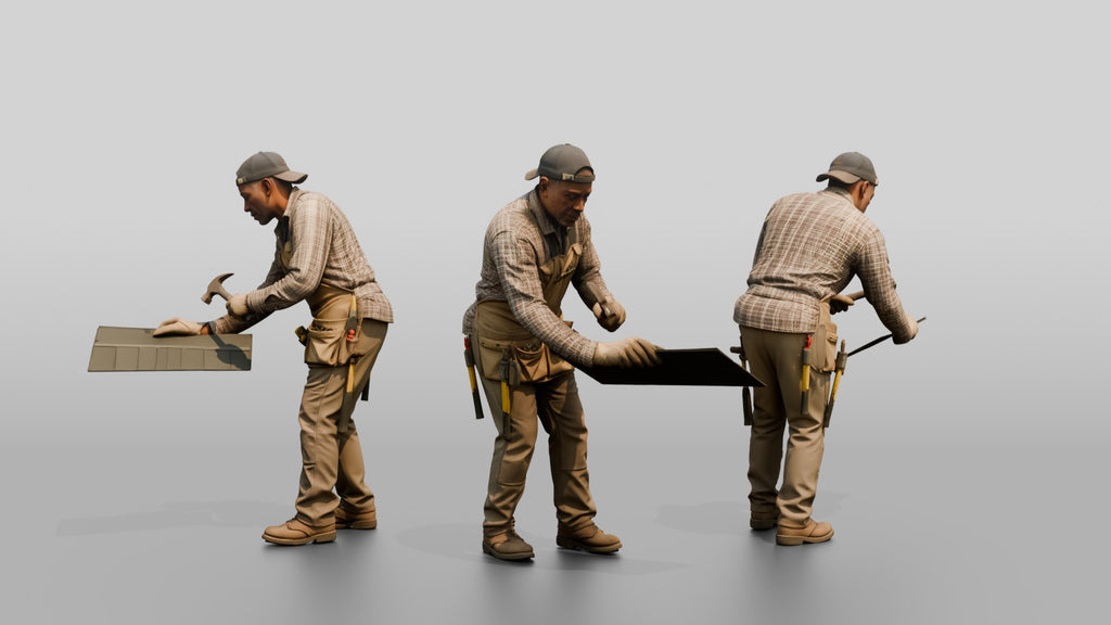 Construction Worker Man 12