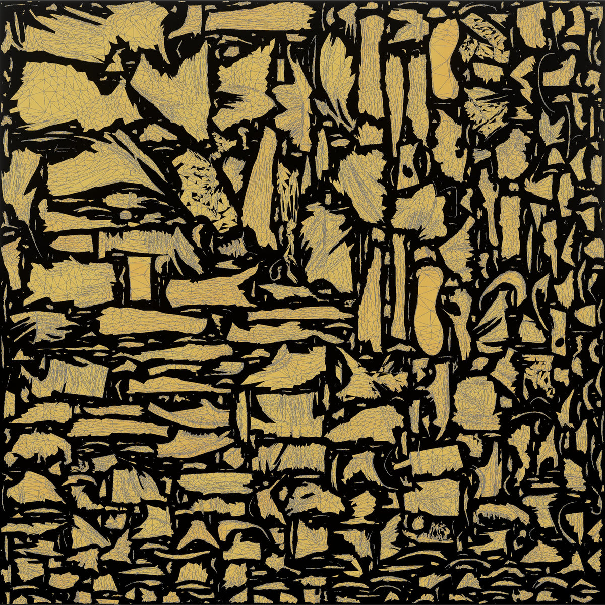 Stocky Young Turkish Man Eating a Pastry - UV layout, metallic roughness map