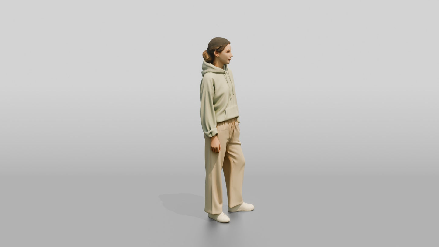 Cozy Oversized Casual Woman 11