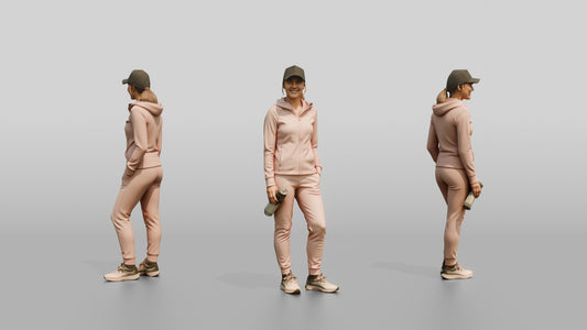 Sporty Athleisure Woman 04