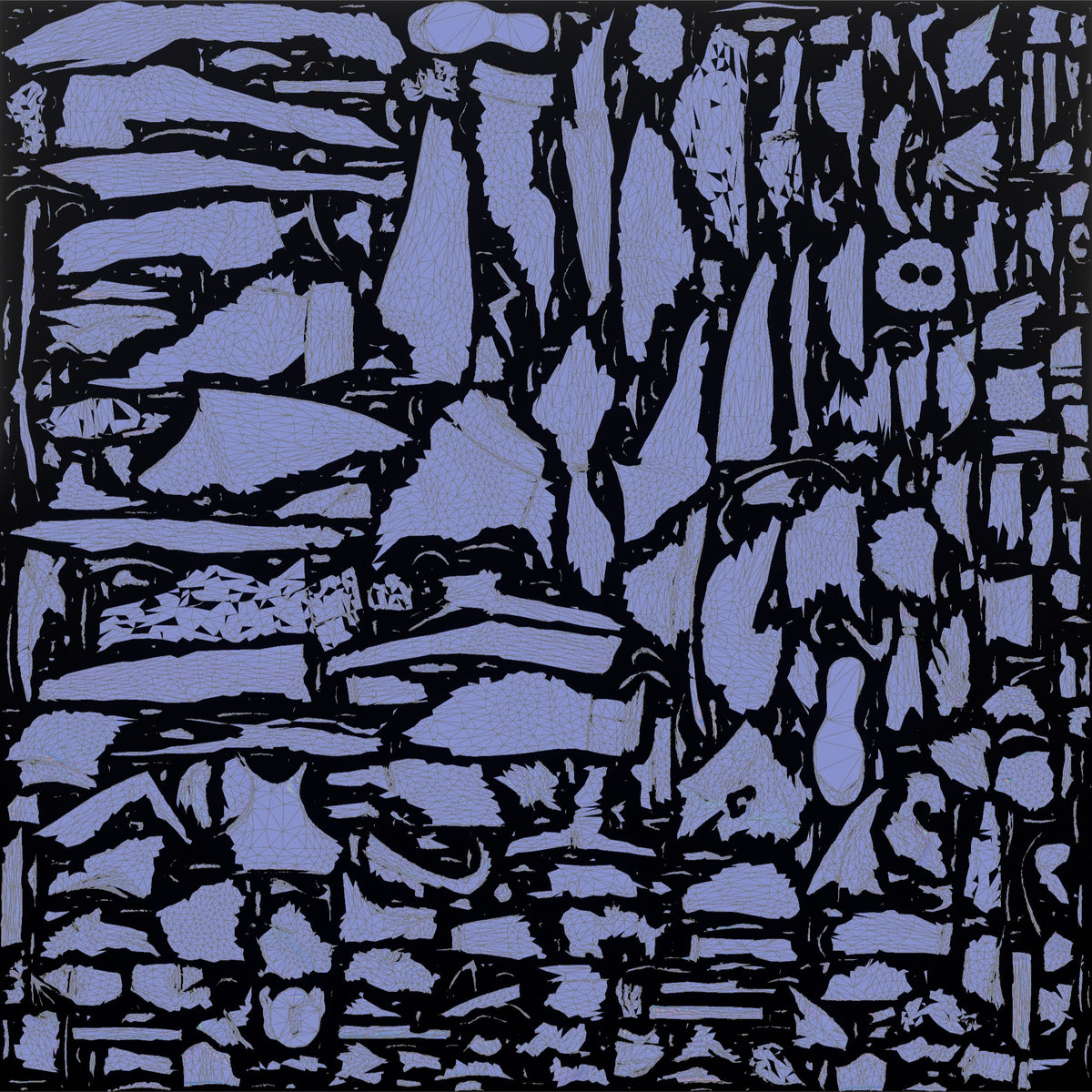 Weightlifter Woman Performing A Kettlebell Swing - UV layout, normal map