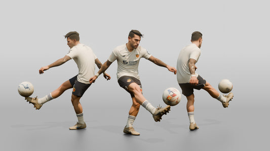 Soccer Player Trivela Pass