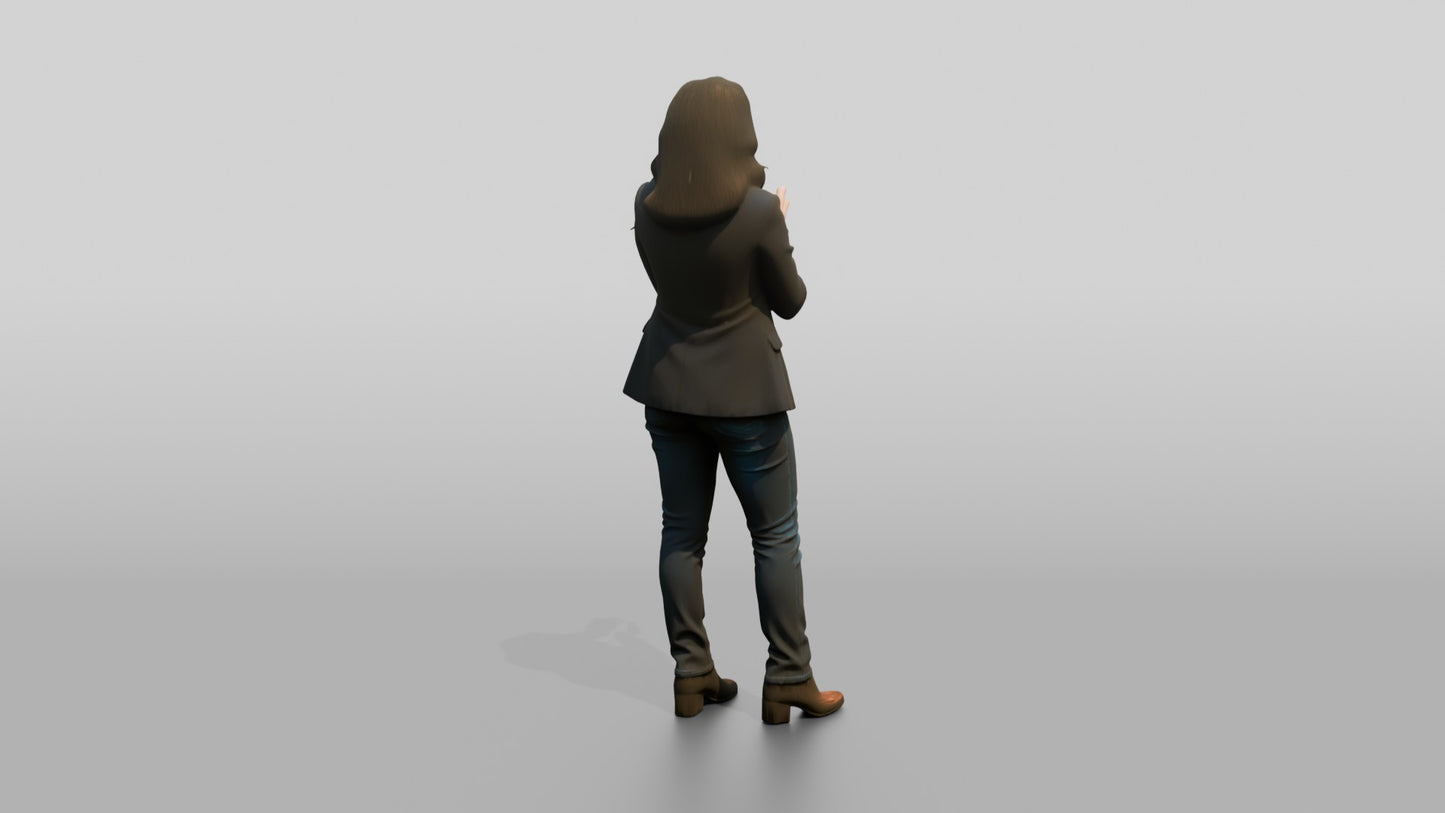 Businesswoman Presenting to an Audience