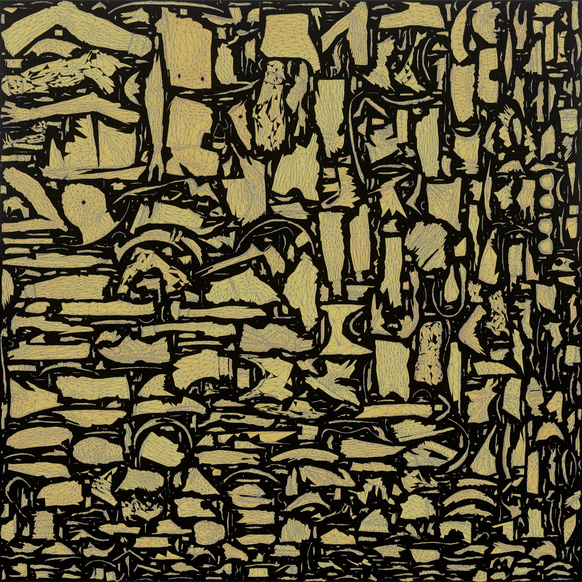 Traveler Putting On Sunglasses In Terminal - UV layout, metallic roughness map