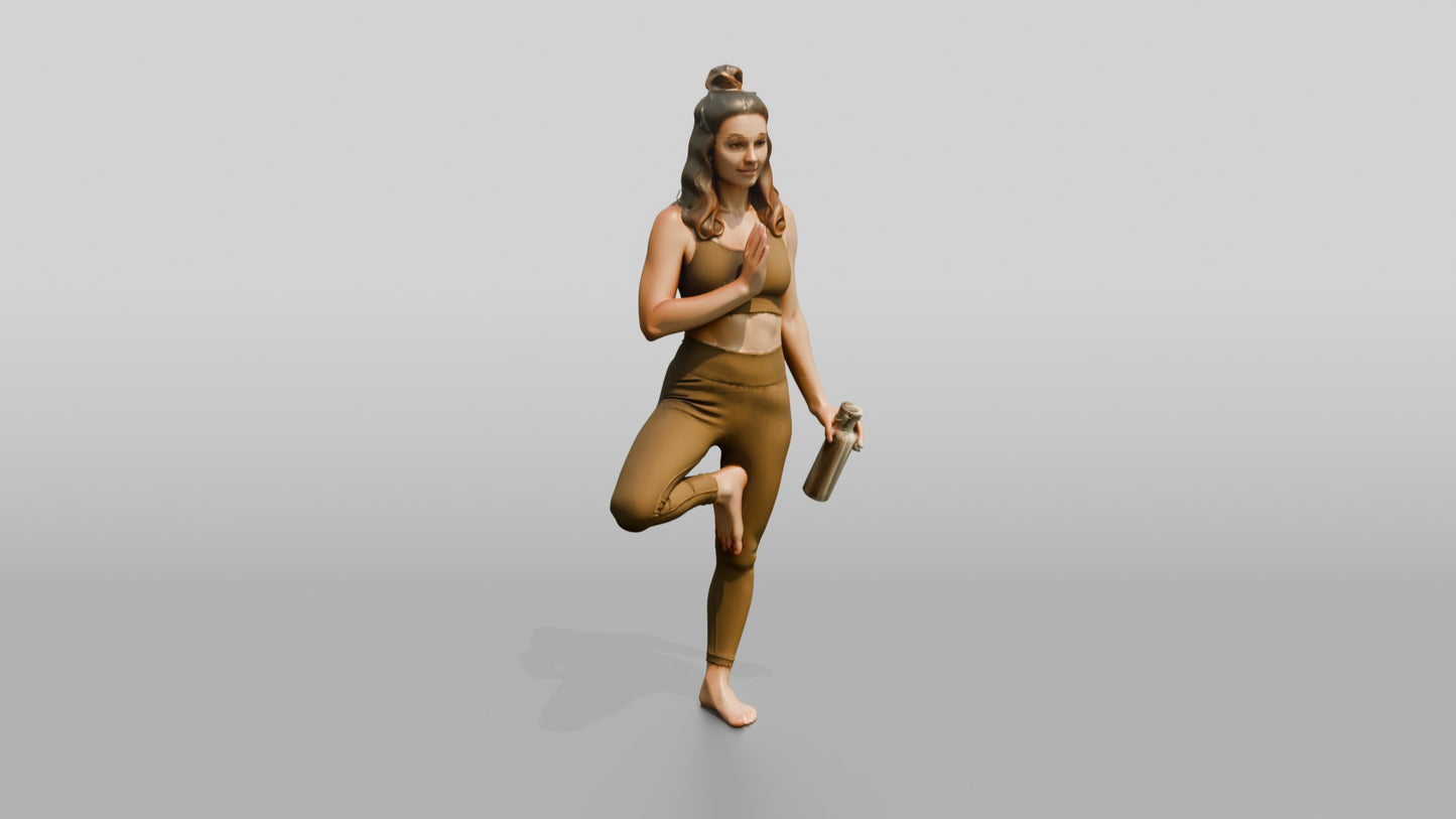 Tree Pose Woman