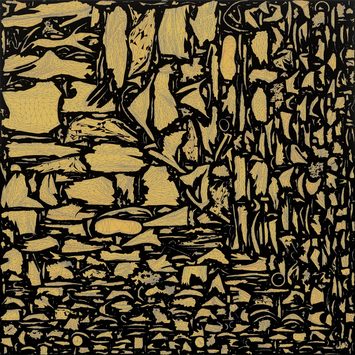 Man Stretching Arms in Oversized Hoodie - UV layout, metallic roughness map