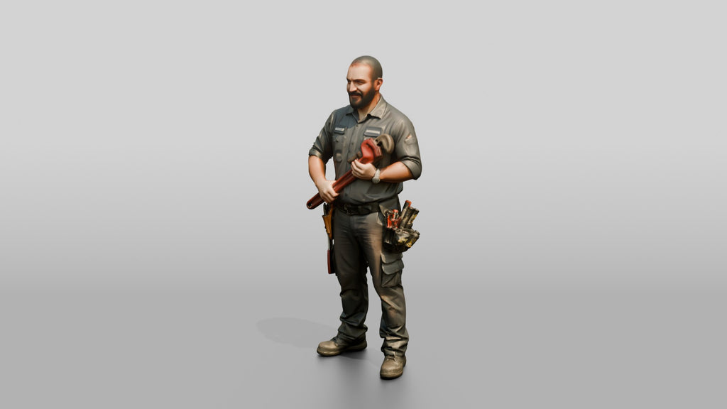 Construction Worker Man 93