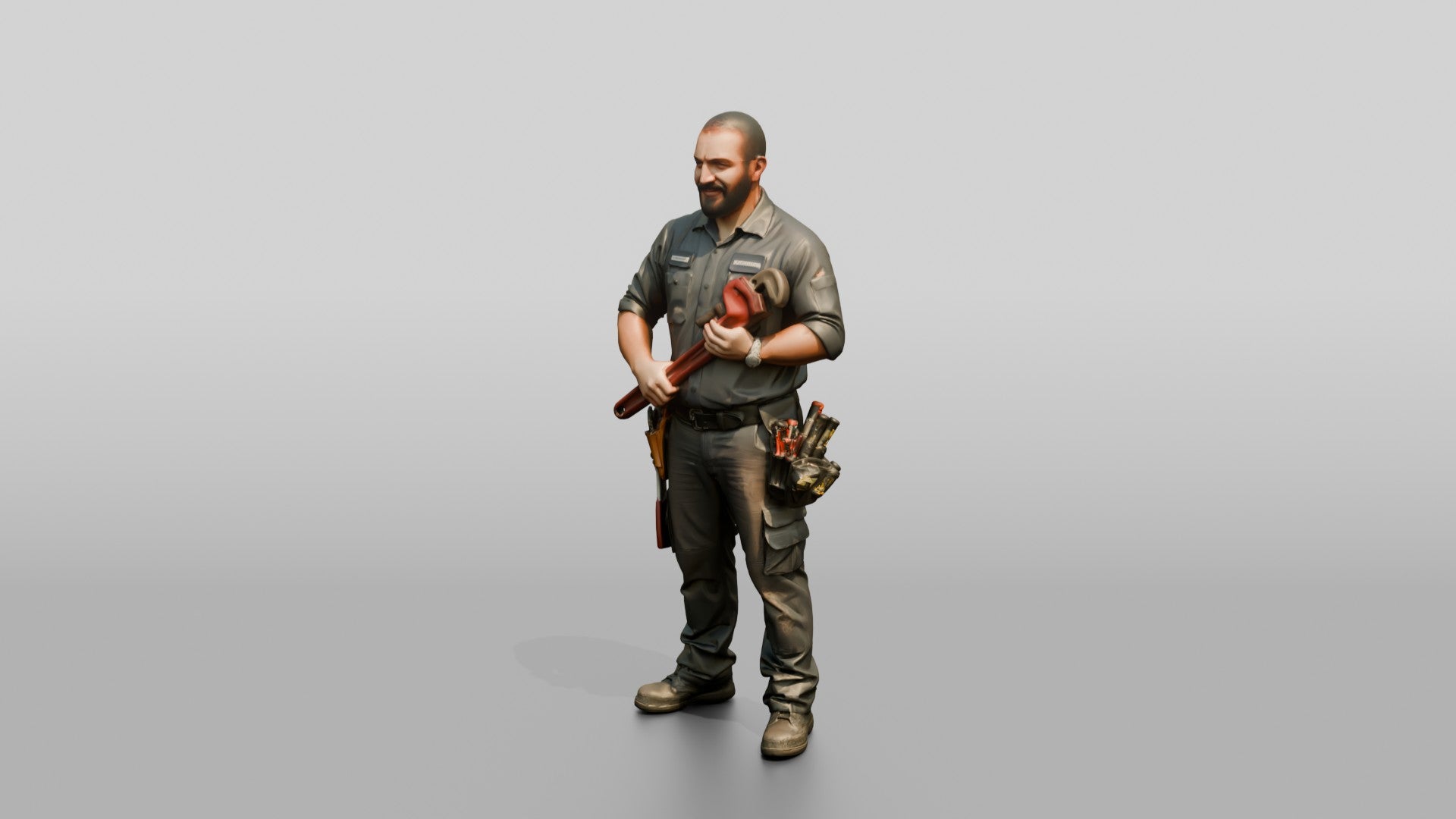 Construction Worker Man 93