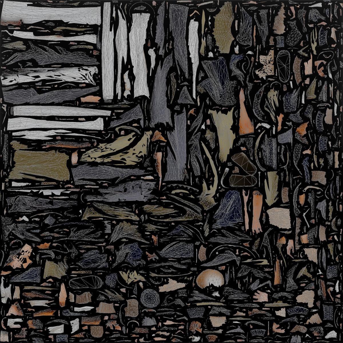 Surf Couple Standing Together on Beach - UV layout, base color map