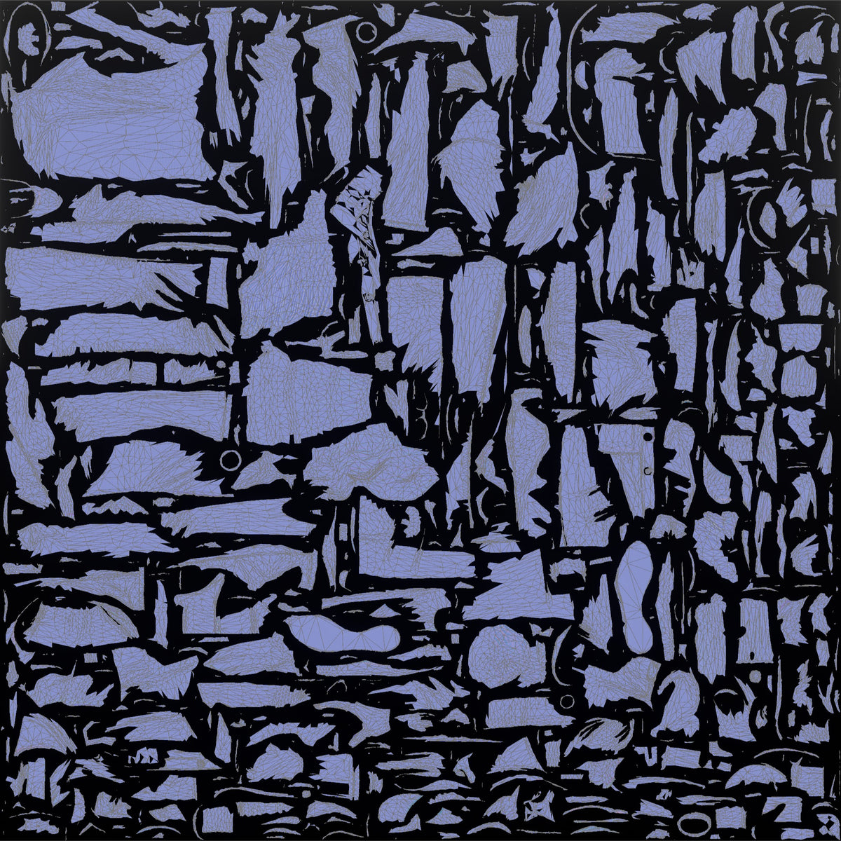 Woman Customer Reading The Label On A Bottle Of Lotion - UV layout, normal map